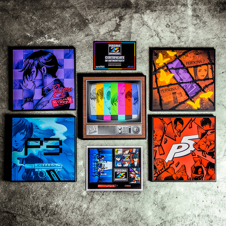 Persona 25th Anniversary Deluxe Vinyl Box Set