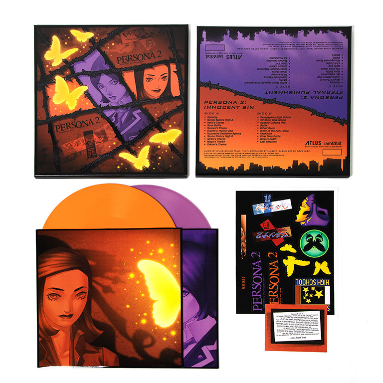 iam8bit　Bundle　Soundtrack　Persona　Vinyl　iam8bit