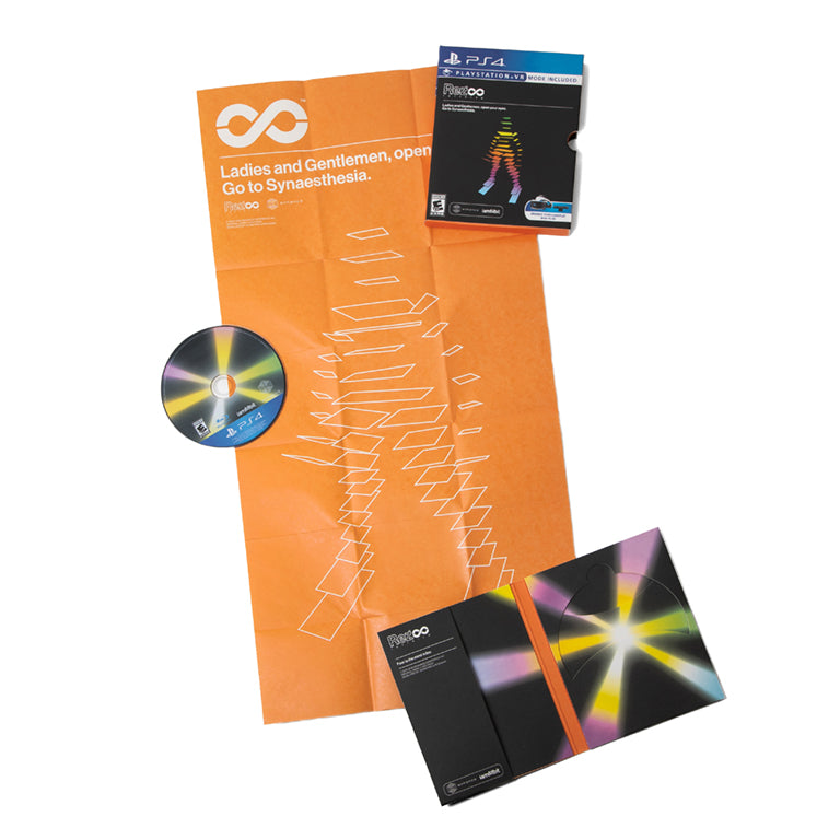 Rez Infinite: Playstation 4 Eco with poster and disc