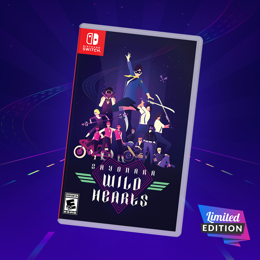 iam8bit| Switch Sayonara Hearts Physical Nintendo Edition - - Wild iam8bit