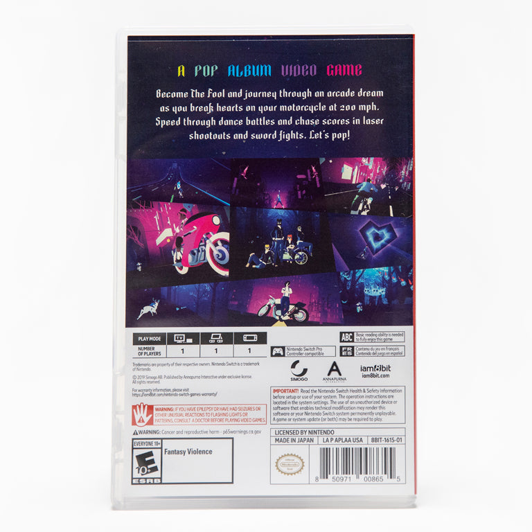 iam8bit| Sayonara Wild Hearts - Nintendo Switch Physical Edition - iam8bit