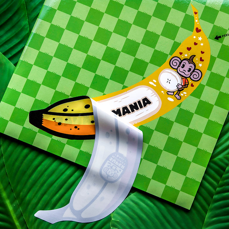 Super Monkey Ball Banana Mania 2xLP Vinyl Soundtrack Peelable Banana