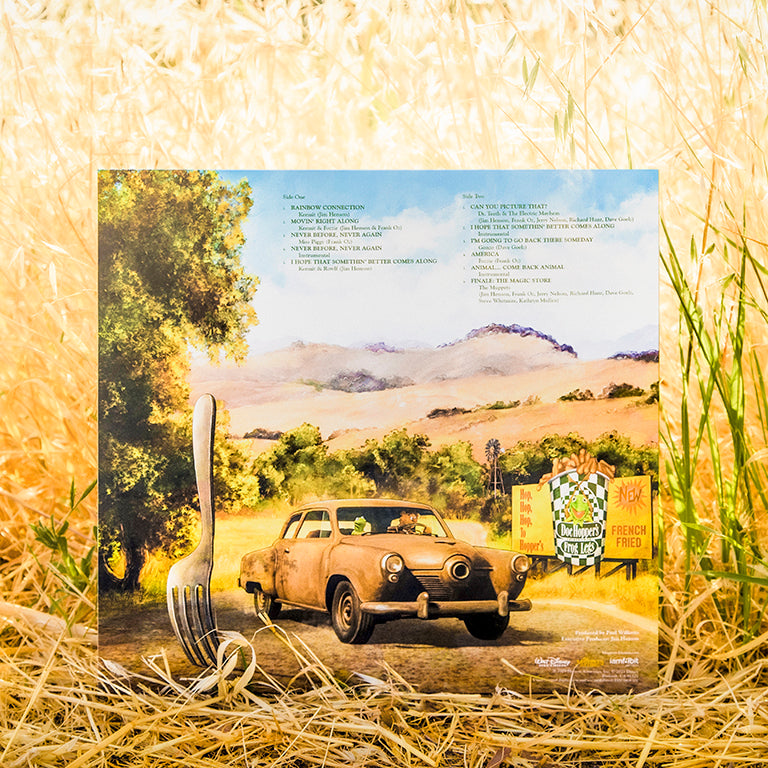 The Muppet Movie Vinyl Soundtrack - back of jacket