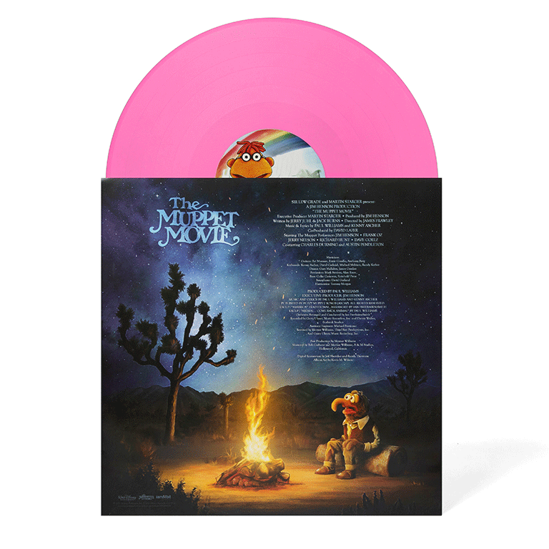 The Muppet Movie Vinyl Soundtrack - Miss Piggy Pink