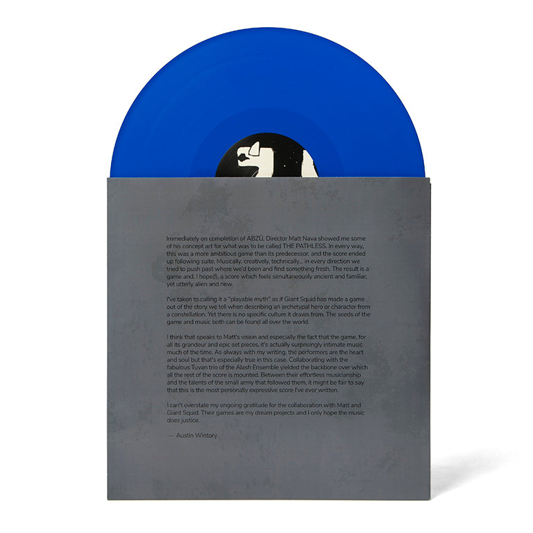 The Pathless 2xLP Vinyl Soundtrack Sleeve and Disc