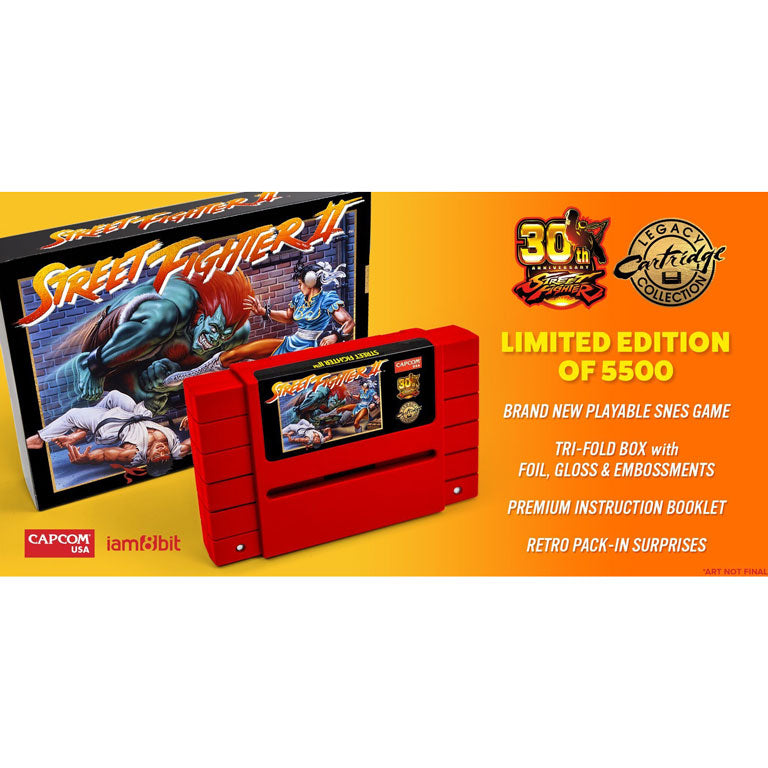 Street Fighter II (30th Anniversary Edition) - Legacy Cartridge Collection