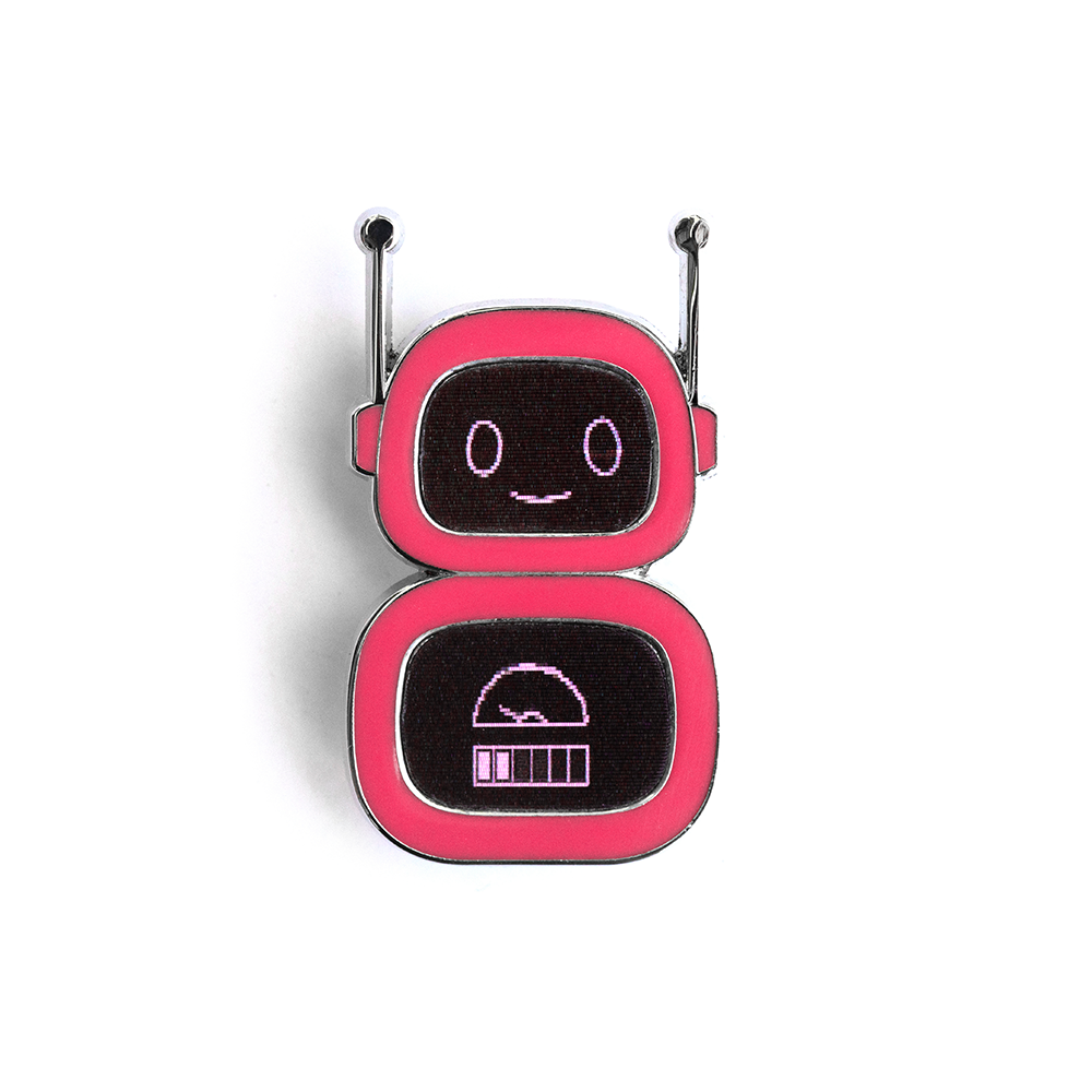 iam8bot Lenticular Pin