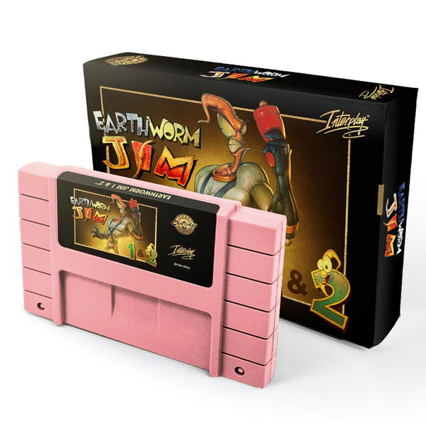 iam8bit | Earthworm Jim 1+2 (25th Anniversary Edition) SNES