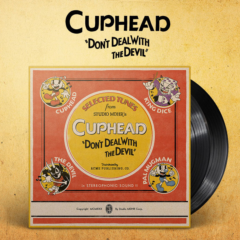 Cuphead 2xLP Vinyl Soundtrack