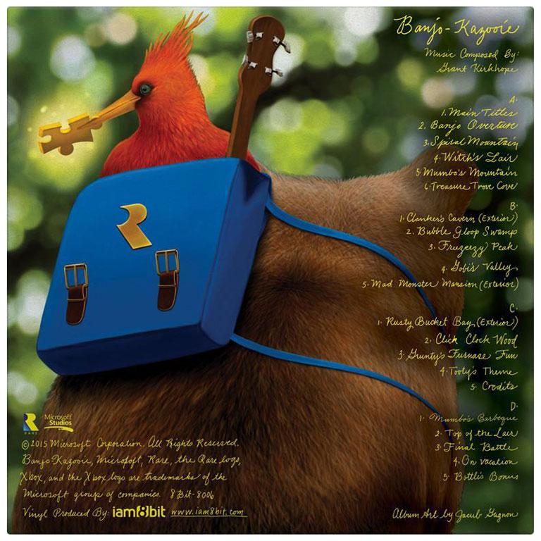 Banjo and Kazooie Vinyl Soundtrack 2xLP