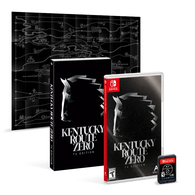Kentucky Route Zero Nintendo Switch with Cartridge and Map