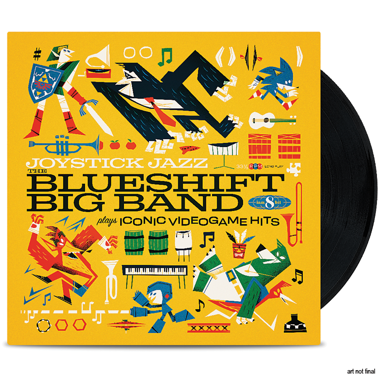 Joystick Jazz: The Blueshift Big Band Plays Iconic Video Game Hits Vinyl  Soundtrack