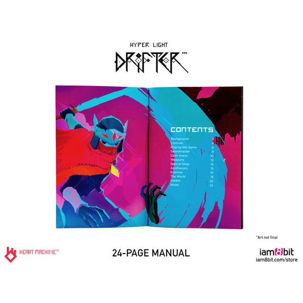 iam8bit Hyper Light Drifter Collector’s Edition SNES Cartridge iam8bit